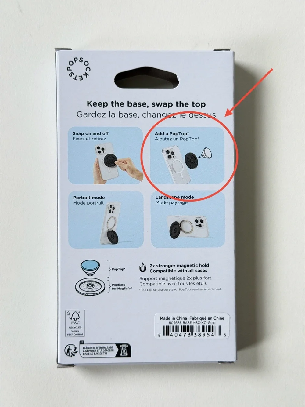 PopSocket new box